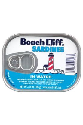 Picture of Beach Cliff Sardines In Water 3.75 Oz