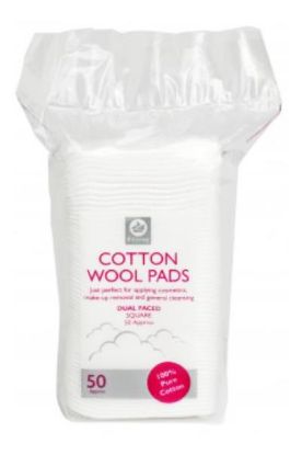 Picture of Fitzroy Cotton Wool Square Pads 50 Pc