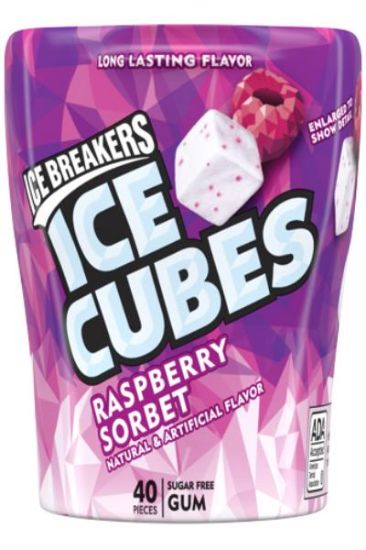 Picture of Ice Breakers Ice Cubes Raspberry Sorbet 3.24 Oz