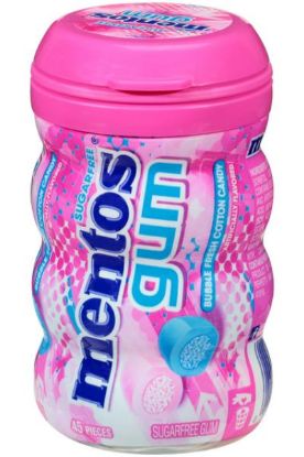 Picture of Mentos Bubble Fresh Cotton Candy Gum 45 Ct