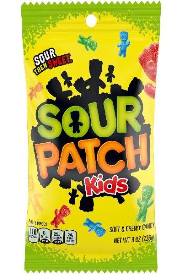 Picture of Sour Patch Kids Soft & Chewy Candy 8 Oz