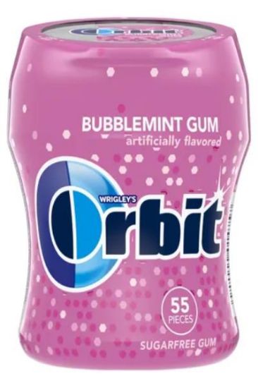 Picture of Orbit Bubblemint Gum 55 Ct