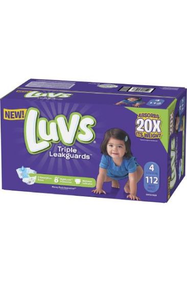 Picture of Luvs Triple Leak Guards Size 4 22 Pcs