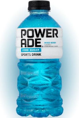 Picture of Powerade Mixed Berry Zero Sugar 20 Oz