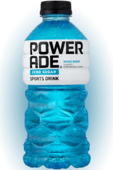 Picture of Powerade Mixed Berry Zero Sugar 20 Oz