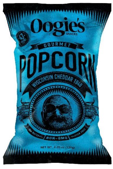 Picture of Oogie/'s Snacks Wisconsin Cheddar Popcorn 1 Oz