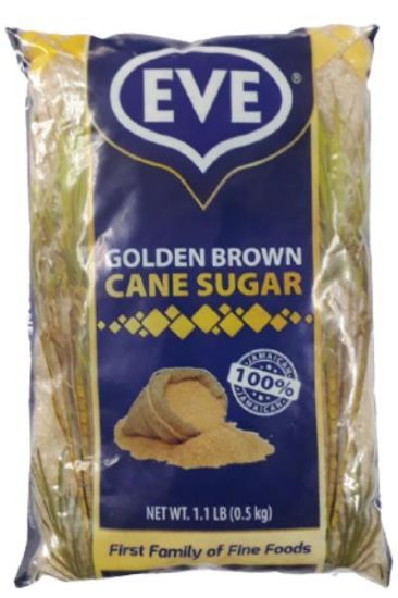 Picture of Eve Golden Brown Cane Sugar 2.2 Lbs