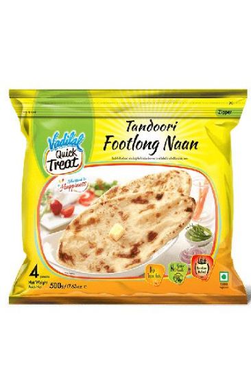 Picture of Vadilal Tandoori Footlong Naan 125 Grams