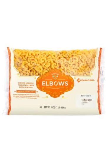 Picture of Members Mark Elbows 16 Oz