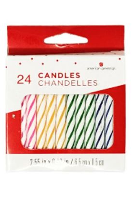 Picture of American Greetings Bday Candle Sm Spira 1 Pc