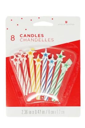 Picture of American Greetings Birthday Candles Spiral 1 Pc