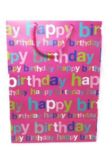 Picture of American Greetings Birthday Bags 1 Pc