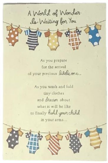 Picture of American Greetings Baby Cards 1 Pc