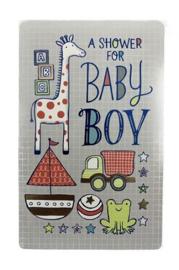 Picture of American Greetings Baby Boy Cards 1 Pc