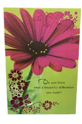 Picture of American Greetings Thanking You Card 1 Pc