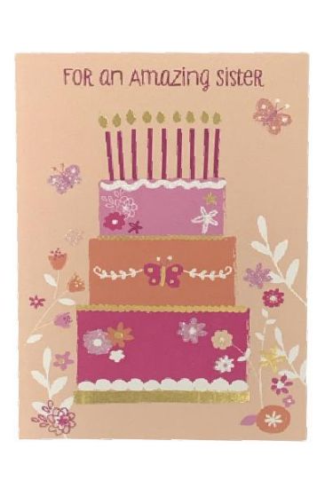 Picture of American Greetings Feminine Birthdaycar 1 Pc