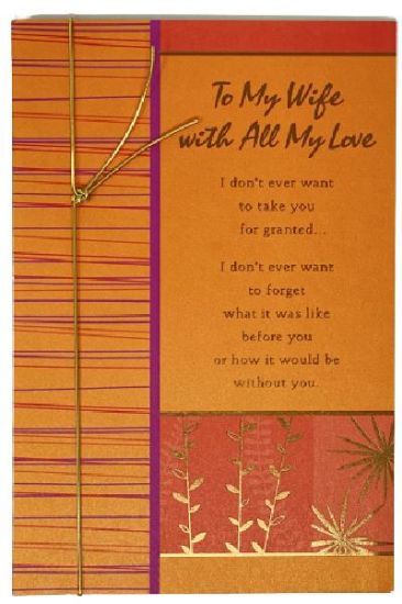 Picture of American Greetings Wife Birthday Card 1 Pc