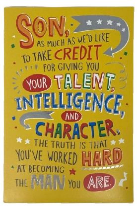 Picture of American Greetings Masculine Birthday Card 1 Pc