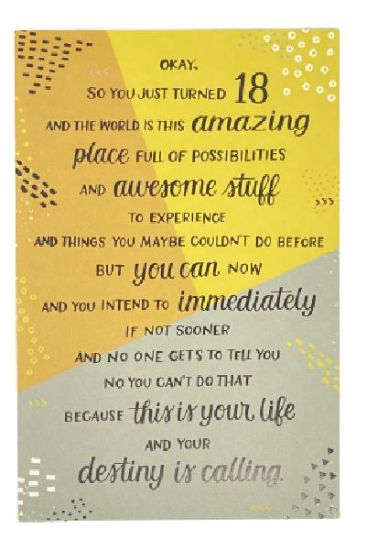 Picture of American Greetings Conventional 1 Pc