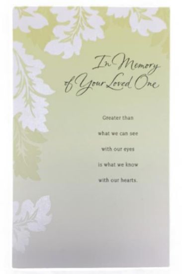 Picture of American Greetings Sympathy Cards 1 Pc