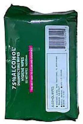Picture of Aloe Extract 75% Alcohol Disinfecting Wipes 100 Pcs