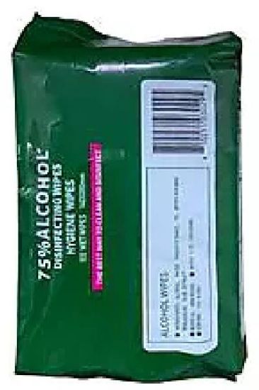 Picture of Aloe Extract 75% Alcohol Disinfecting Wipes 100 Pcs