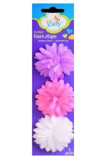 Picture of Baby Joey Flower Hair Clips 3 Pk