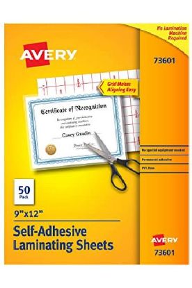 Picture of Avery Lamination Sheet 2 Pc