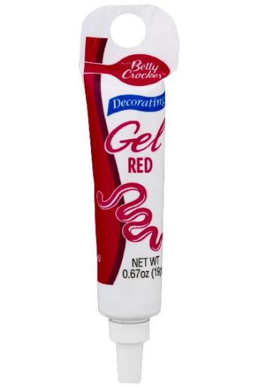 Picture of Betty Crocker Writing Gel Red 0.68 Oz