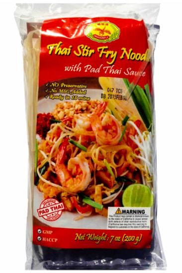 Picture of Dragonfly Rice Stick With Pad Thai Sauce 7 Oz