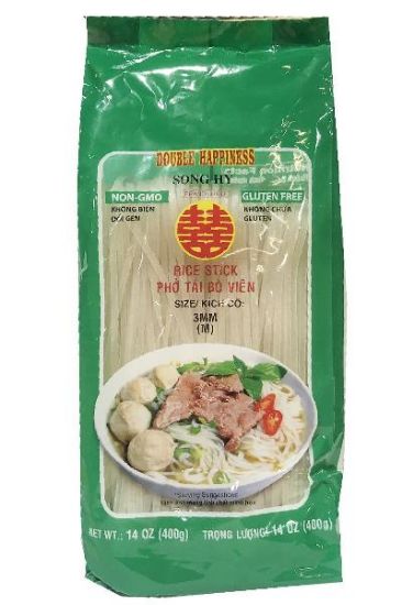 Picture of Double Happiness Rice Stick (Xl) 10 Mm 14 Oz