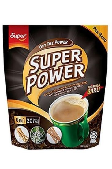 Picture of Super Power 6 In 1 Coffee Mix 20 Sticks
