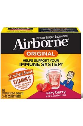 Picture of Airborne Very Berry Immune Support Supplement 10 Ct