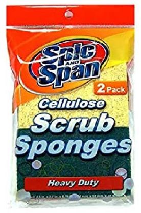 Picture of Spic And Span Scrubber Sponges 2 Pc
