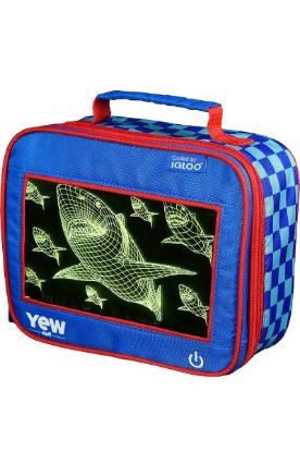 Picture of Yew Stuff Led Blue Space Shuttle Youth Back Pack 1 Pc