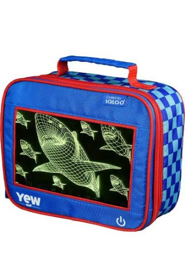Picture of Yew Stuff Led Blue Space Shuttle Youth Back Pack 1 Pc