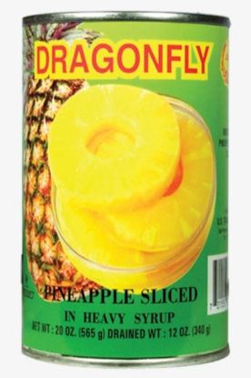 Picture of Dragonfly Pineapple Slice/Syrup 20 Oz