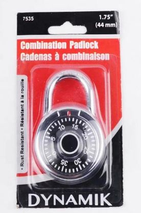 Picture of Dynamik Combination Padlock 44 Mm