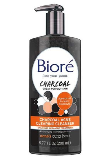 Picture of Biore Charcoal Acne Clearing Cleanser 6.77 Oz