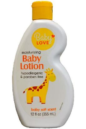 Picture of Baby Love Lotion Baby Soft Scent 12 Oz