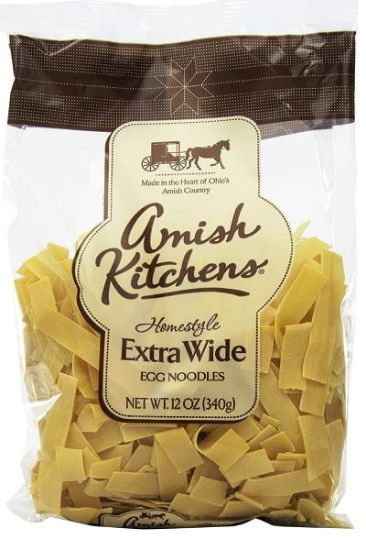 Picture of Amish Kitchen Extra Wide Egg Noodles 12 Oz