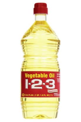 Picture of 1-2-3 Vegetable Oil 16.91 Oz