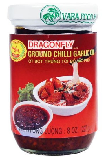Picture of Dragonfly Chilli Garlic Oil (Red) 7 Oz