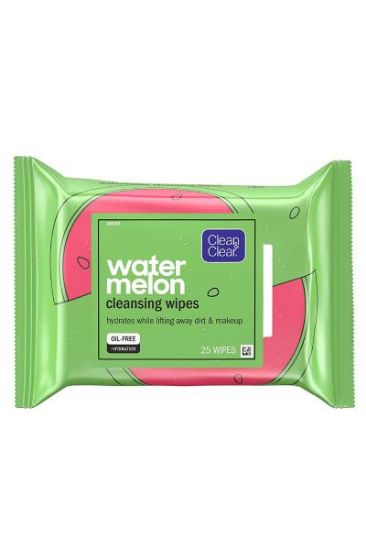Picture of Clean & Clear Watermelon Cleansing Wipes 25 Pc