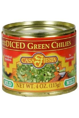 Picture of Casa Fiesta Diced Green Chiles 4 Oz