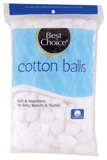 Picture of Best Choice Cotton Balls 100 Ct