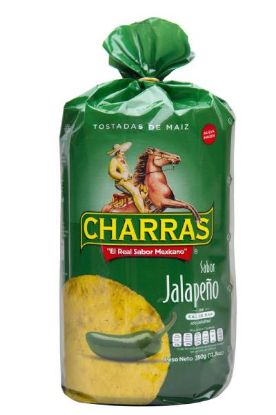 Picture of Charras Jalapeno Baked Tostada 8.8 Oz