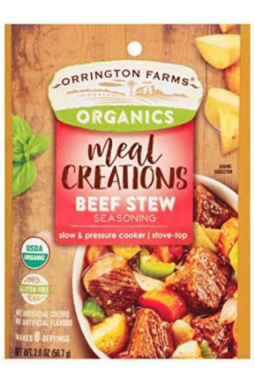 Picture of Orrington Farms Meal Creations Beef Stew Seasoning 2 Oz