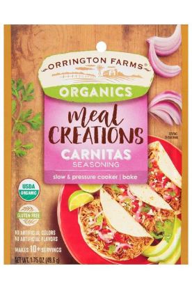 Picture of Orrington Farms Meal Creations Carnitas Seasoning 1.75 Oz
