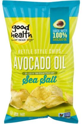 Picture of Good Health Kettle Style Potato Chips Avocado Oil Sea Salted 5 Oz